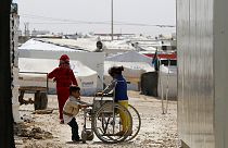 Refugiados sírios desapontados com a comunidade internacional