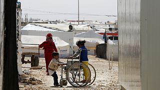 Refugiados sírios desapontados com a comunidade internacional