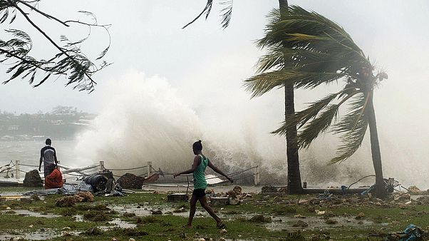 El ciclón tropical Pam golpea el archipiélago de Vanuatu El ciclón tropical Pam golpea el archipiélago de Vanuatu