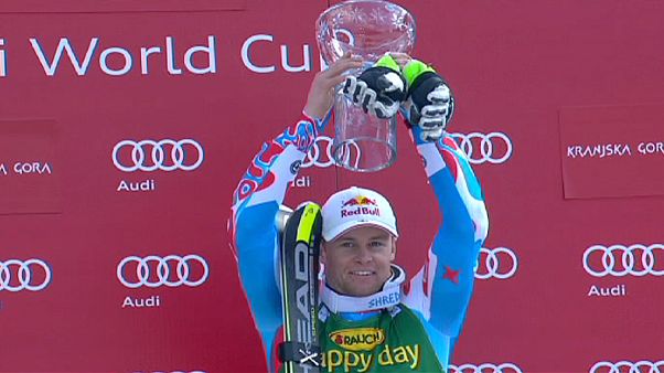 Kayak: Büyük slalomda şampiyon Marcel Hirscher Kayak: Büyük slalomda şampiyon Marcel Hirscher