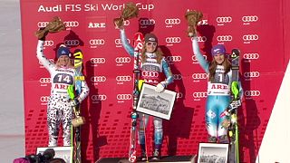 Mikaela Shiffrin wins on the slopes of Are
