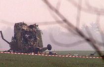 سقوط یک بالگرد نظامی در صربستان
