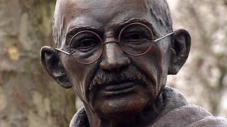 Gandhi Londra'da ölümsüzleşti