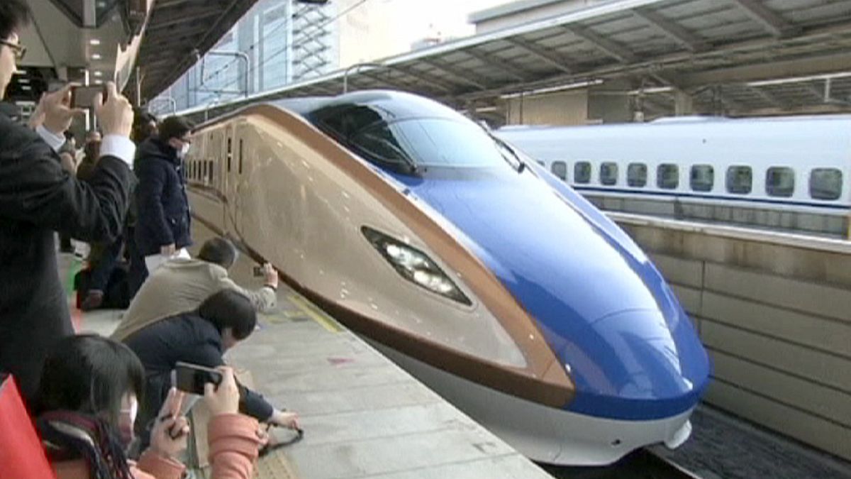 Japonlar 'mermi trenleri'ne bir yenisini ekledi