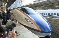 Japón inaugura un nuevo trayecto del famoso 'tren bala'