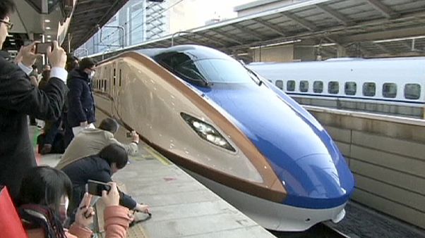 Giappone: nuova linea di treni proiettile tra Tokyo e Kanazawa Giappone: nuova linea di treni proiettile tra Tokyo e Kanazawa
