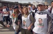 Turkish Kurds rally and call for Ocalan to be freed