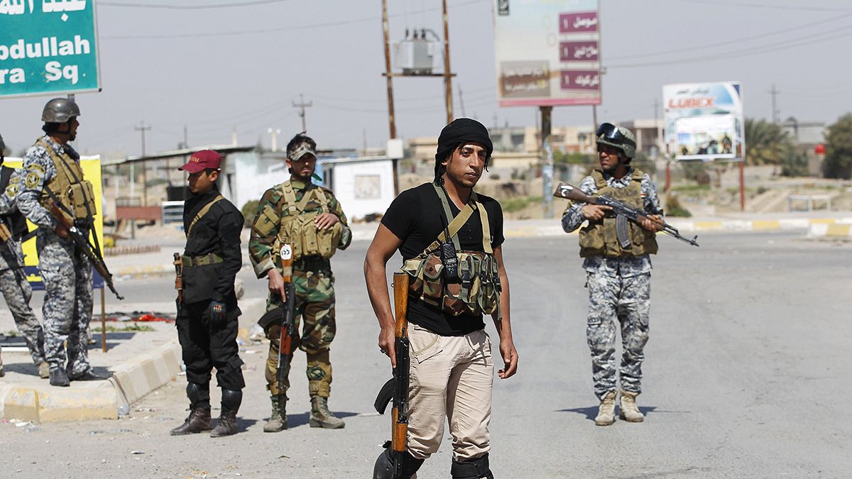 Resistencia por parte del grupo yihadista Estado Islámico en Tikrit