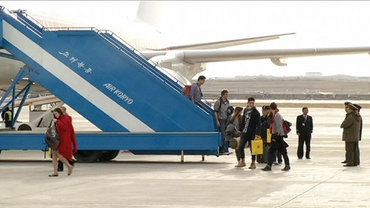 North Korea's first tourists since end of Ebola quarantine