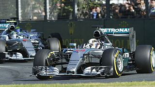 Hamilton storms to victory in Australia