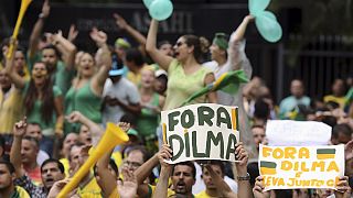 Brazil protests call for Dilma Rousseff's impeachment