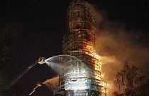 Μόσχα: Κατασβέστηκε η πυρκαγιά στο ιστορικό Μοναστήρι του Νοβοντέβιτσι