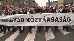 Ünneplés és dulakodás - ilyen volt idén március tizenötödike