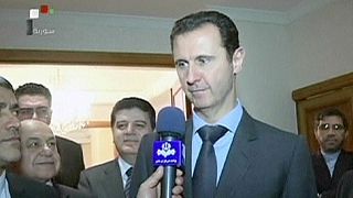 Syria: Assad shuns Kerry 'offer' of negotiations to end civil war