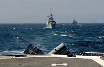 NATO holds naval exercises in the Black Sea