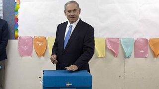 الاسرائيليون يصوتون في الانتخابات التشريعية