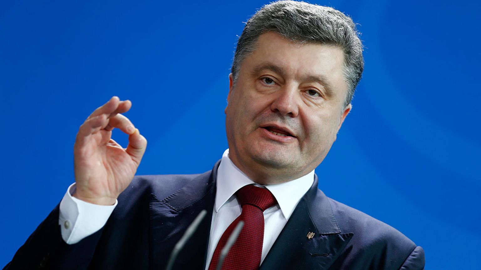 Porosenko: bojkottálni kell az oroszországi foci vb-t