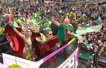 Dublin: Parade zum St. Patrick's Day