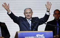 Israeli PM Benjamin Netanyahu claims victory in tightly fought Israeli election