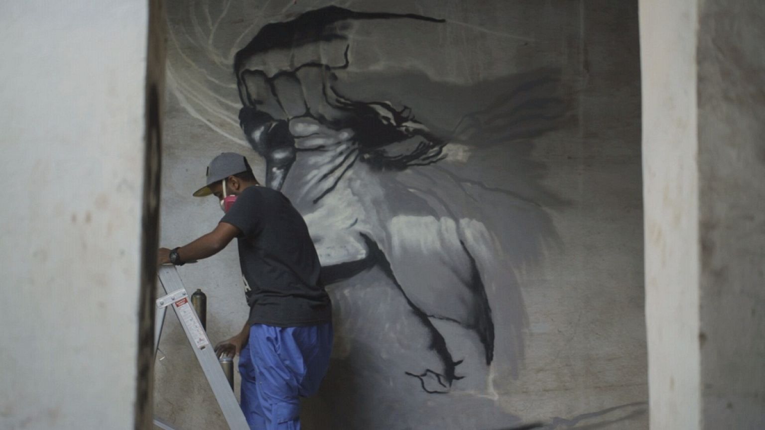 Akcióban a szaúdi graffitisek - „A művészet megengedett”