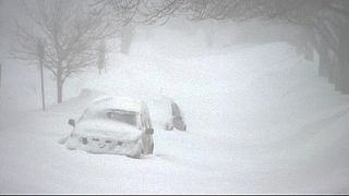 Kanadas Ostküste versinkt im Schnee