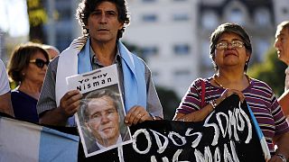 Manifestation pro-Nisman en Argentine