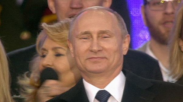 La Russie fête l'annexion de la Crimée La Russie fête l'annexion de la Crimée