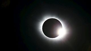 Видео и фотографии солнечного затмения в прямом эфире