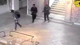 Surveillance footage shows gunmen at Tunis museum