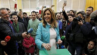 Elecciones Andalucía: el PSOE gana con 47 escaños, el PP se hunde, Podemos tercera fuerza política