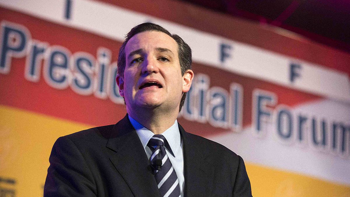 Republican Ted Cruz to fight for the White House