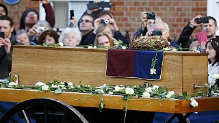King Richard III's coffin goes on public view