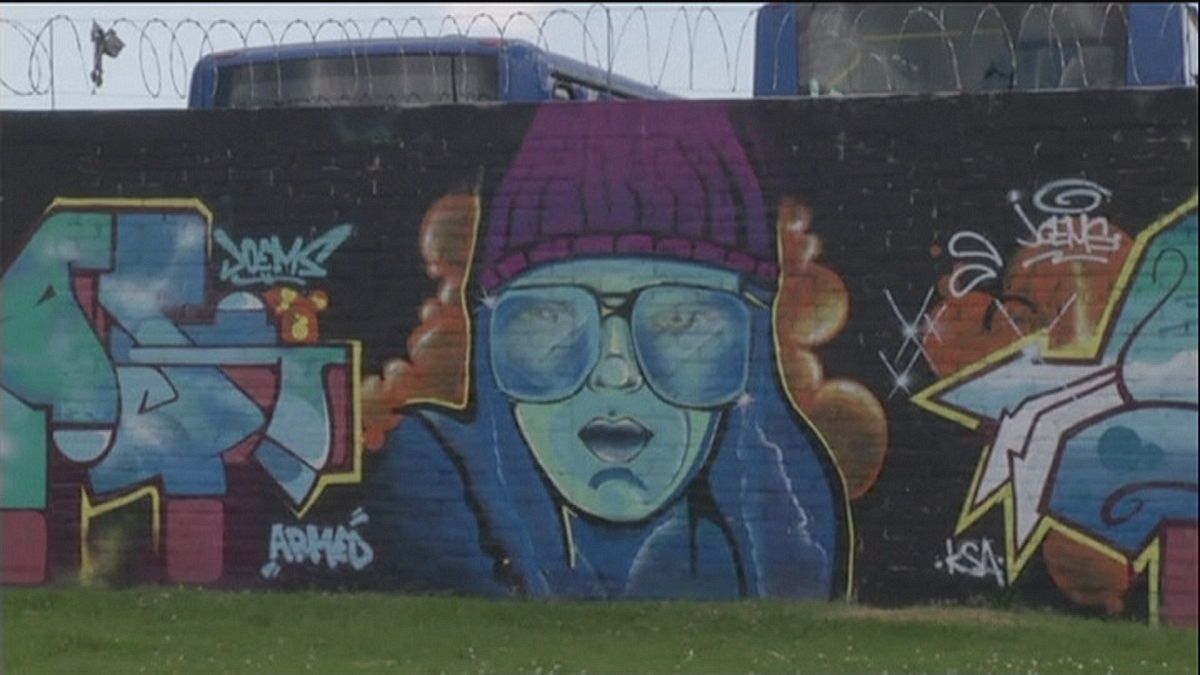 Graffitiláz Bogotában
