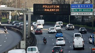 Paris: Circulação alternada devido à poluição