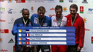 Fencing Grand Prix: Novosjolov and Shin strike gold in Budapest