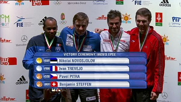 Novosjolov e Shin A-lam são os reis da espada em Budapeste Novosjolov e Shin A-lam são os reis da espada em Budapeste