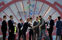 Miembros del COI visitan Pekín para su candidatura a los JJOO de 2022