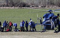 Germanwings: Familiares das vítimas deslocam-se ao local do acidente