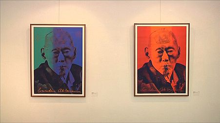 Artist Laudi Abilama immortalises Singapore's Lee Kuan Yew in print