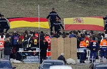 Germanwings: Familiares das vítimas reúnem-se perto da zona da colisão