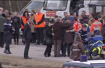 Тяжелый день для родных погибших в авиакатастрофе во Франции