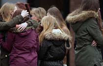 Dusseldorf church memorial for plane crash victims