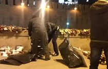 Removido memorial a Nemtsov