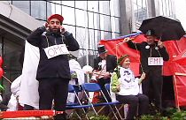 مظاهرة في بروكسيل للتنديد بالتقشف