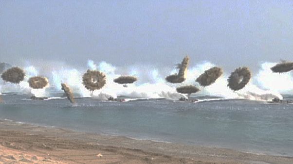 Ejercicios militares en Corea del Sur Ejercicios militares en Corea del Sur