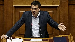 Heated exchanges in Athens as Greek PM vows not to capitulate over bail-out extension plans