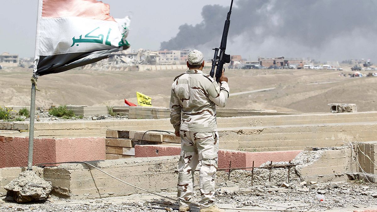 El ejercito iraquí recupera gran parte de la ciudad de Tikrit