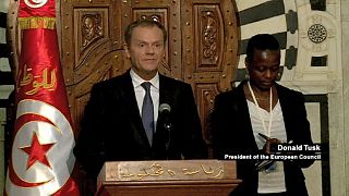 Tusk promises EU security help for Tunisia