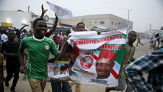 نیجریه؛ شور و شادی طرفداران بوهاری پس از اعلام پیروزی او