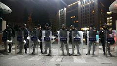 Two armed people entered an office of Turkey's ruling AK Party